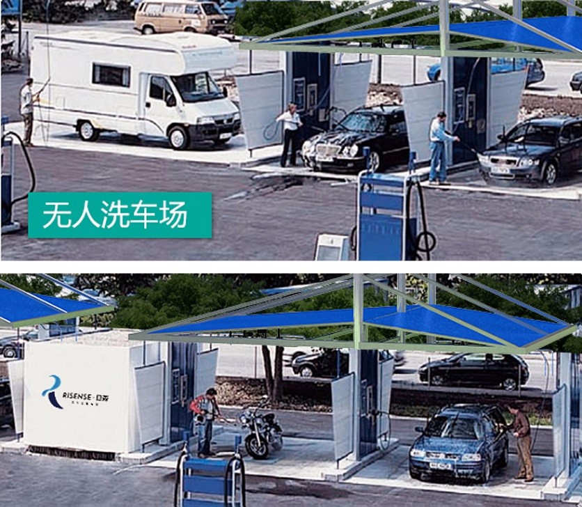 無人值守自助洗車場(chǎng)